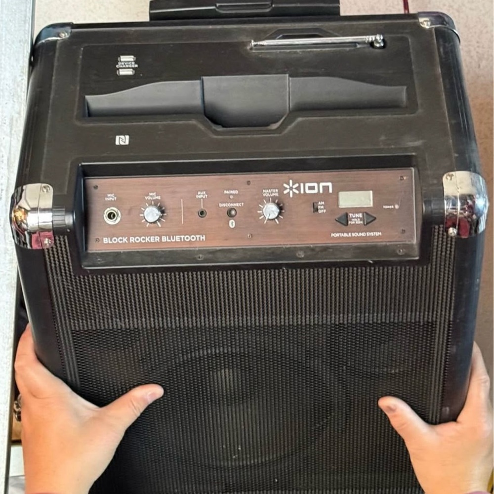 ION Block Rocker Bluetooth portable sound system